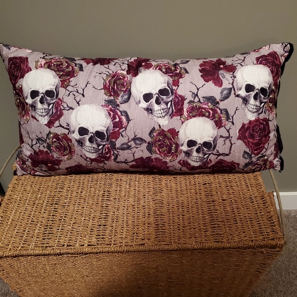 Other - **FINAL WEEKEND** Skull Decor Pillow